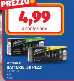 ALDI Activ Energy Batterie offerta