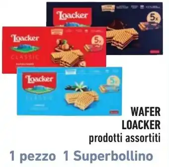 Spazio Conad WAFER LOACKER offerta