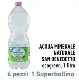 Spazio Conad Acqua minerale naturale San Benedetto ecogreen offerta