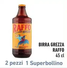 Spazio Conad Birra Grezza Raffo offerta