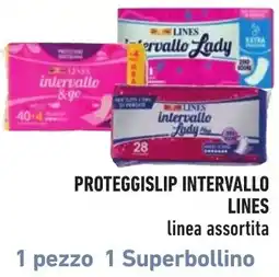 Spazio Conad PROTEGGISLIP INTERVALLO LINES offerta