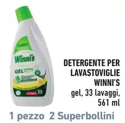 Spazio Conad Detergente per lavastoviglie Winni's offerta