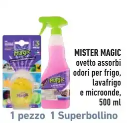 Spazio Conad MISTER MAGIC ovetto assorbi odori offerta