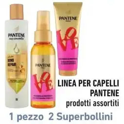 Spazio Conad LINEA PER CAPELLI PANTENE offerta