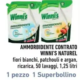 Spazio Conad AMMORBIDENTE CONTRATO WINNI'S NATUREL offerta