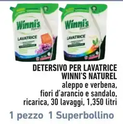 Spazio Conad Detersivo per lavatrice Winni's Naturel offerta