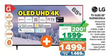 Expert Tv oled 65 oled 65a16la offerta