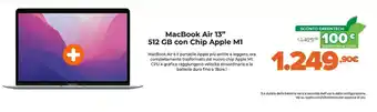 Expert Apple macbook air 13'' 512 gb con chip apple m1 offerta