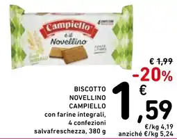 Spazio Conad Biscotto novellinoCampiello ampiello offerta