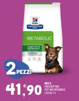Ayoka Hill's prescription diet dog metabolic L&R offerta