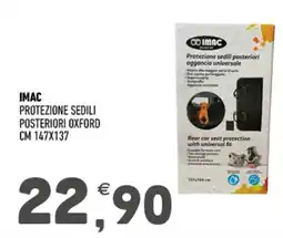 Ayoka Imac protezione sedili posteriori oxford offerta