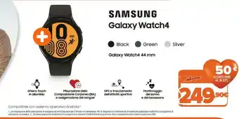 Expert Galaxy watch4 3,56 cm (1.4") 44 mm samoled nero gps (satellitare) offerta