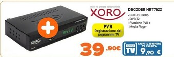 Xoro decoder hrt7622