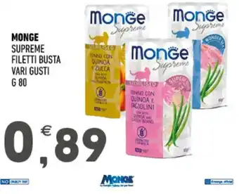 Ayoka Monge supreme filetti busta offerta