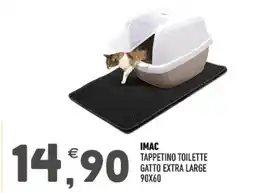 Ayoka Imac tappetino toilette gatto extra large 90x60 offerta