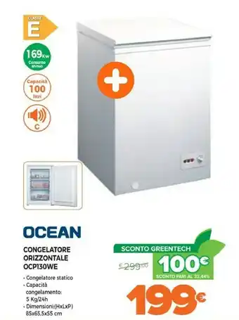 Expert Congelatore ocp130we offerta