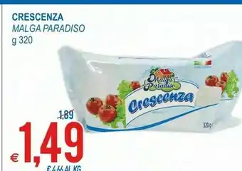 MD Discount Crescenza 320 g(ml) offerta