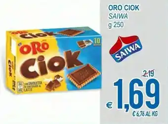 MD Discount Saiwa - oro ciok con tavoletta di cioccolato al latte 250 g(ml) offerta
