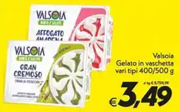Iper Super Conveniente Valsolia Gelato in vaschetta offerta