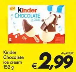 Iper Super Conveniente Kinder Chocolate ice cream offerta