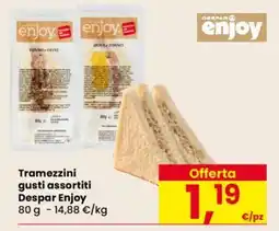 Eurospar TRAMEZZINI GUSTI ASSORTITI offerta