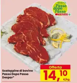 Eurospar Scaloppine di bovino offerta