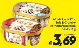 Iper Super Conveniente Algida Carte D'or Soft & Crunchy offerta
