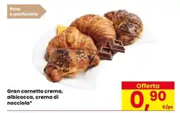 Eurospar Gran cornetto crema, albicocca, crema di nocciola offerta