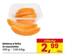 Eurospar Melone a fetta in vaschetta offerta