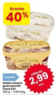 Eurospar CARTE D'OR offerta