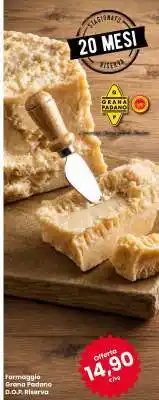 Eurospar Formaggio Grana Padano D.O.P. Riserva offerta