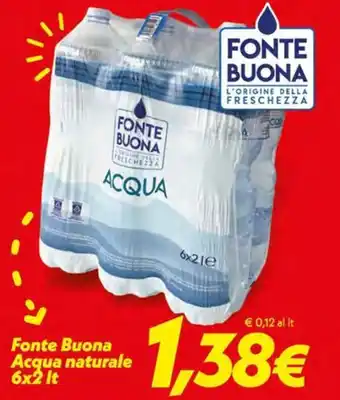 Iper Super Conveniente Fonte Buona Acqua naturale offerta