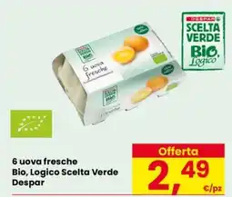 Eurospar 6 Uova Fresche offerta