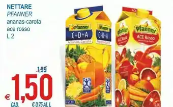 MD Discount Pfanner - nettare di uva 2000 g(ml) offerta