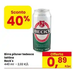 Eurospar BECK'S offerta