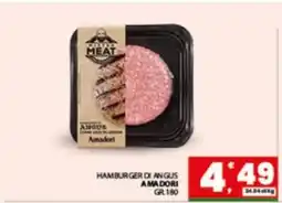 Eurospar HAMBURGER DI ANGUS AMADORI offerta