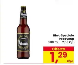 Eurospar Birra speciale Pedavena offerta