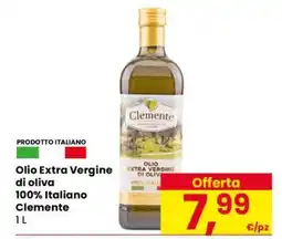 Eurospar Olio Extra Vergine di oliva 100% italiano Clemente offerta