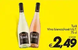 Iper Super Conveniente Turà Vino bianco/rosè I.G.T. offerta