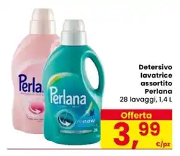 Eurospar Detersivo lavatrice assortito Perlana offerta