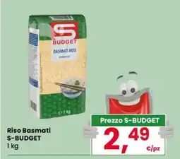 Eurospar Riso basmati S-Budget offerta