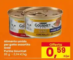 Eurospar Alimento umido per gatto assortito Gold offerta