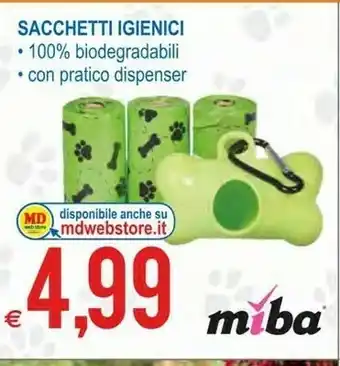 MD Discount Sacchetti igienici offerta