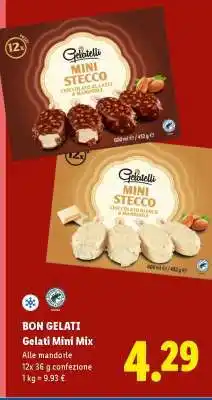 Lidl BON GELATI Gelati Mini Mix offerta