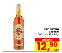 Eurospar Rum Havana Especial offerta