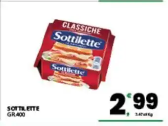 Eurospar Sottilette offerta
