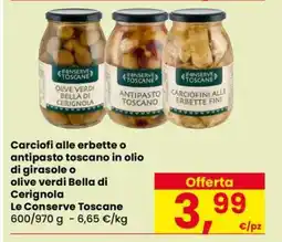Eurospar LE CONSERVE TOSCANE offerta