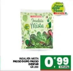 Eurospar Insalata mista Passo dopo Passo DESPAR offerta