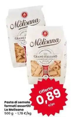 Eurospar Pasta di semola formati assortiti La Molisana offerta