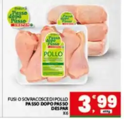 Eurospar FUSI O SOVRACOSCE DI POLLO offerta